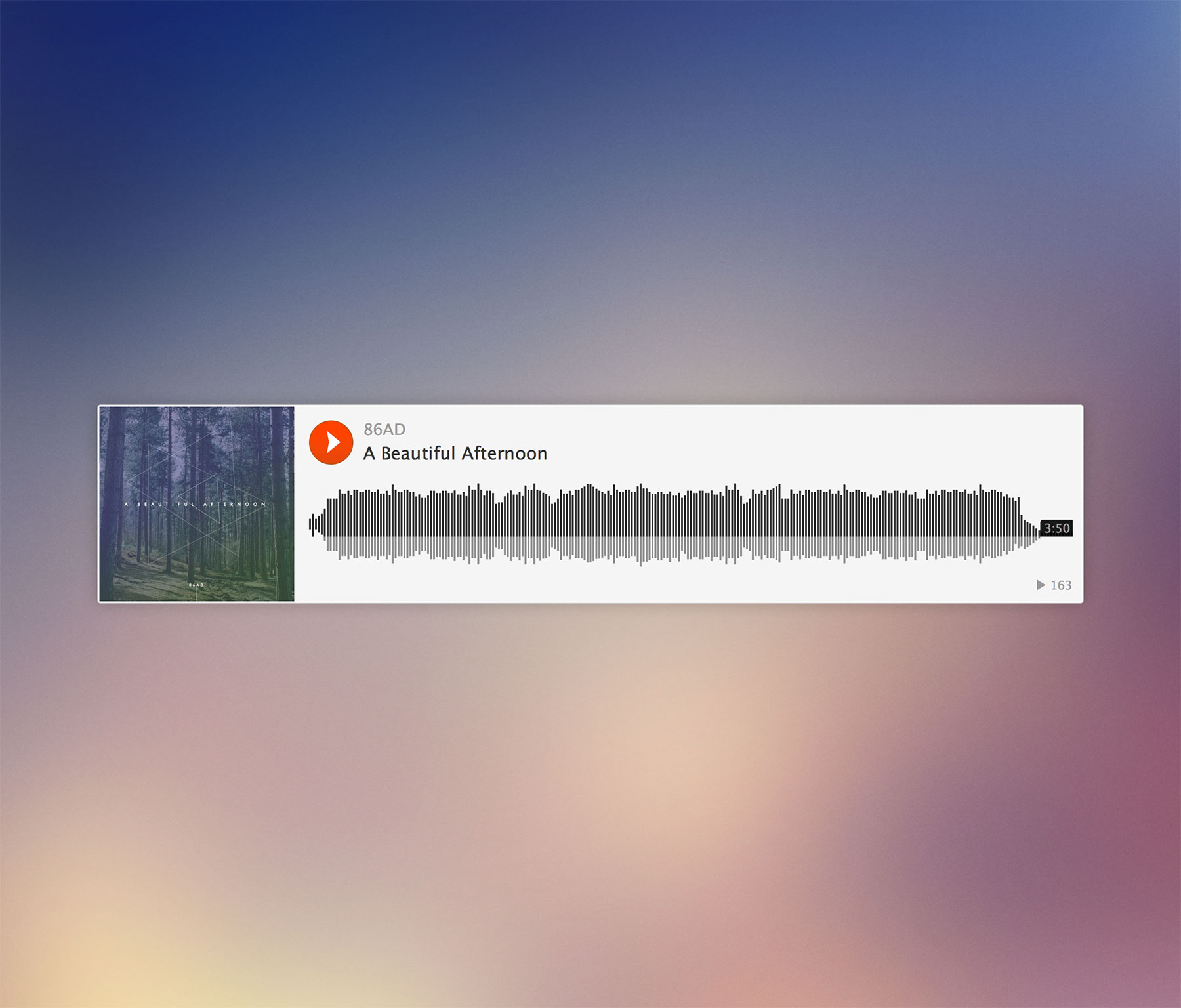 Soundcloud Embed Player