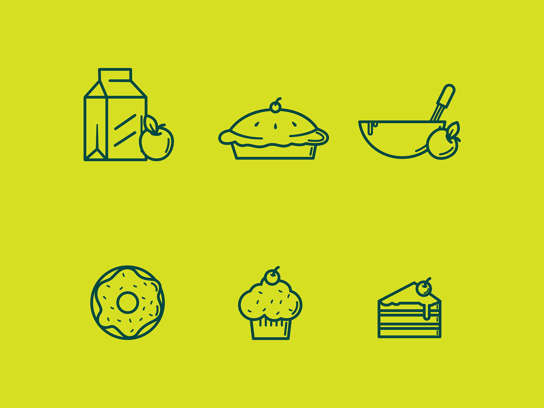 Baked Icons