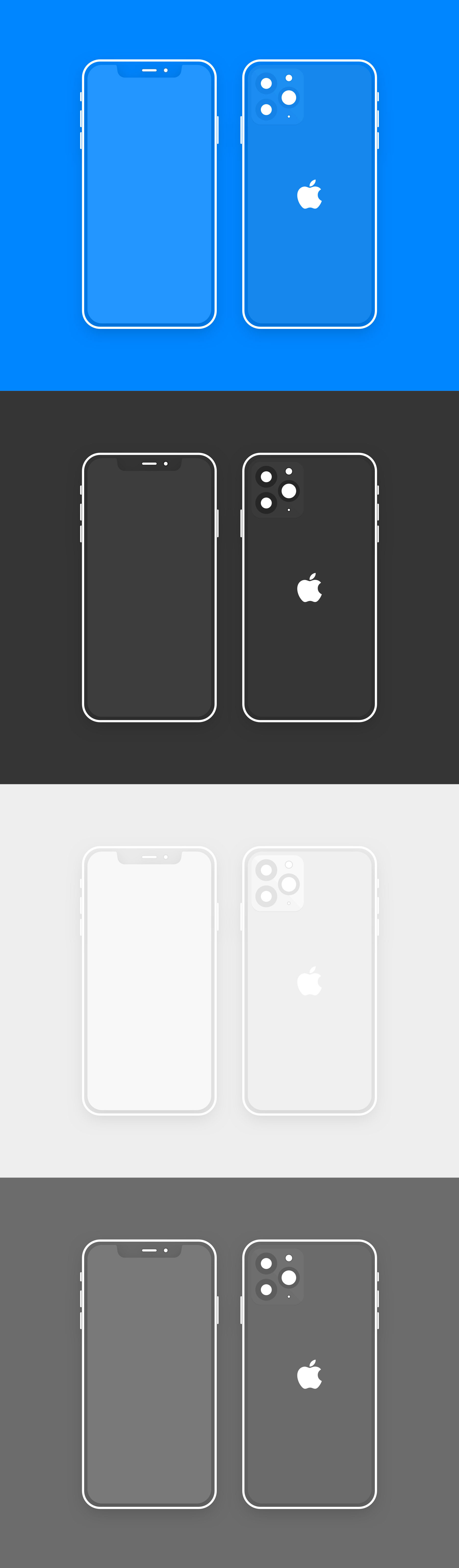 iPhone 11 Pro 线框模型