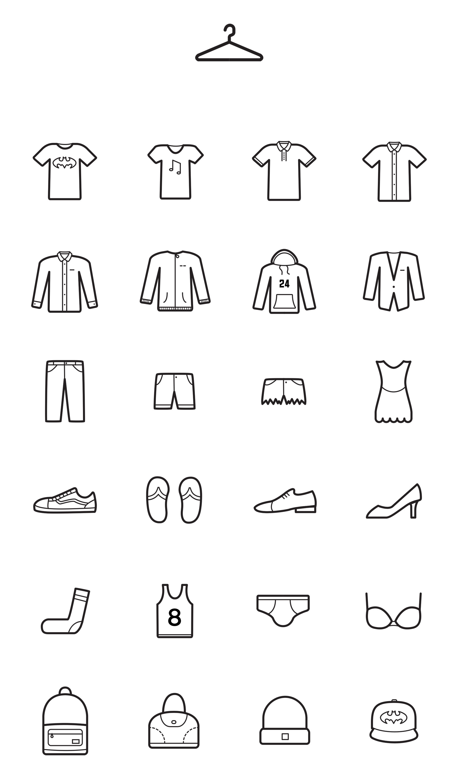 Clothes Icons