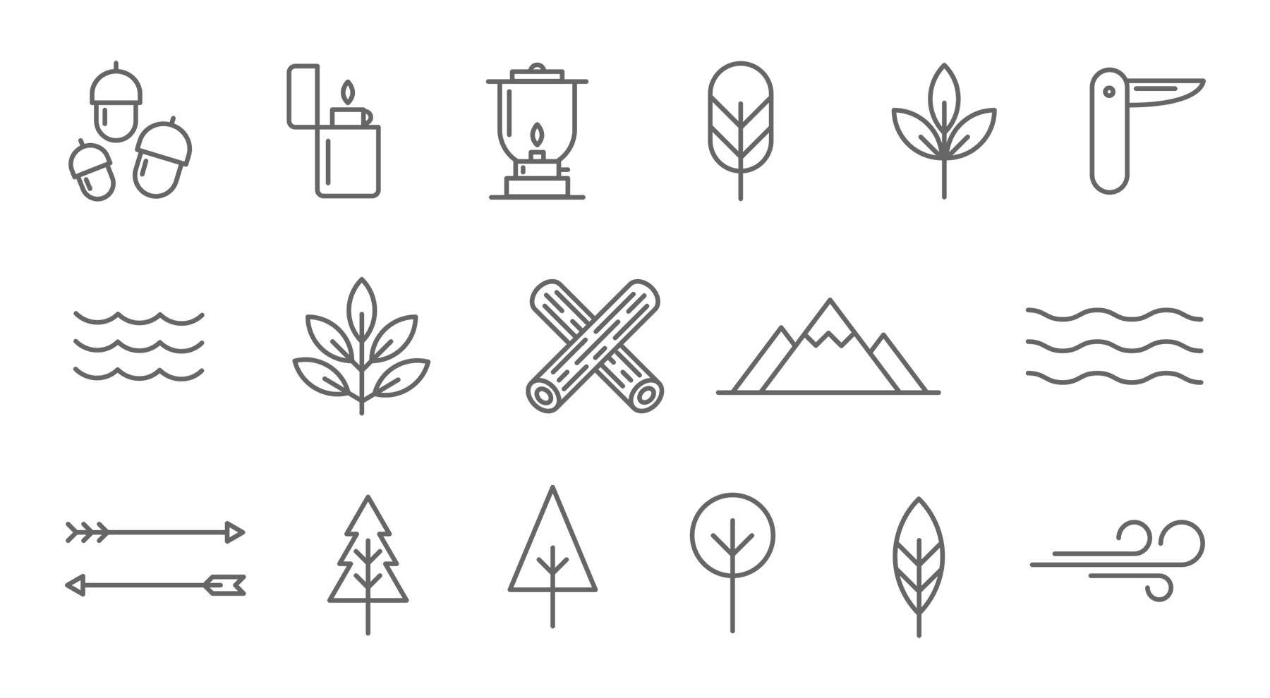 Wilderness Icons