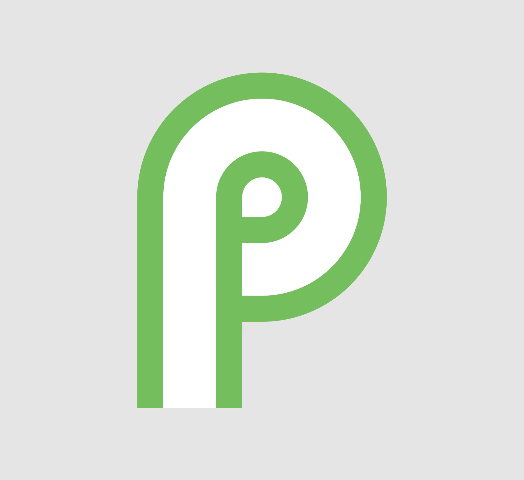 Android Pie 标志