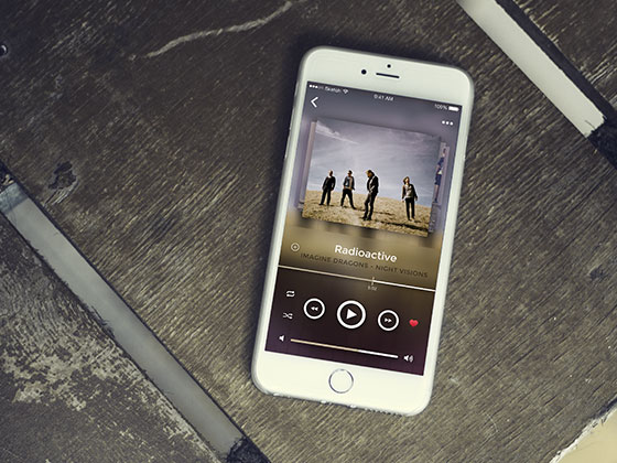 Music Player iOS UI16设计网精选sketch素材