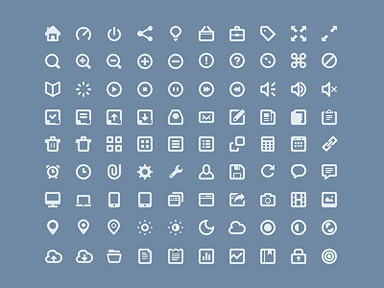 Mini Icon Set16设计网精选sketch素材