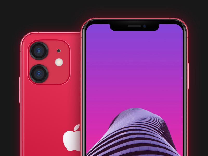 iPhone 11 红色模型16设计网精选sk