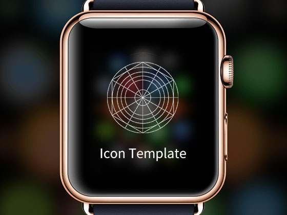 Apple Watch Icon Template16设计网精选sketch素材