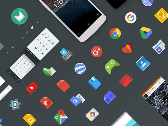 Android M GUI16设计网精选sketch素材
