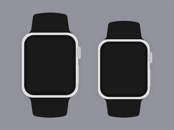 Apple Watch Simple Mockups16设计网精选sketch素材