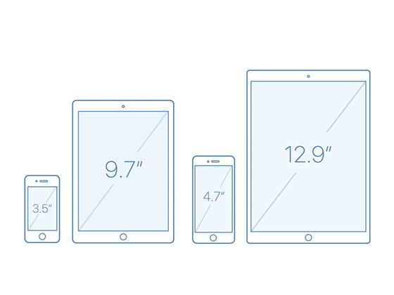 iPhone iPad Outlines16设计网精选sketch素材