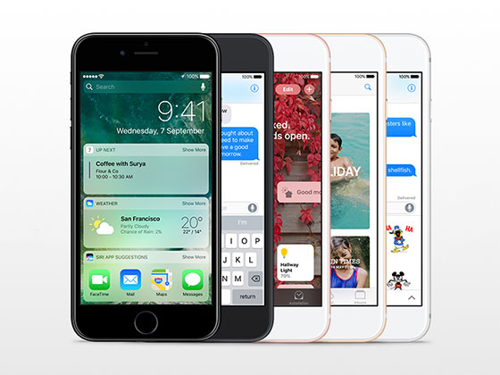iPhone 7 全色系模型16素材网精选s