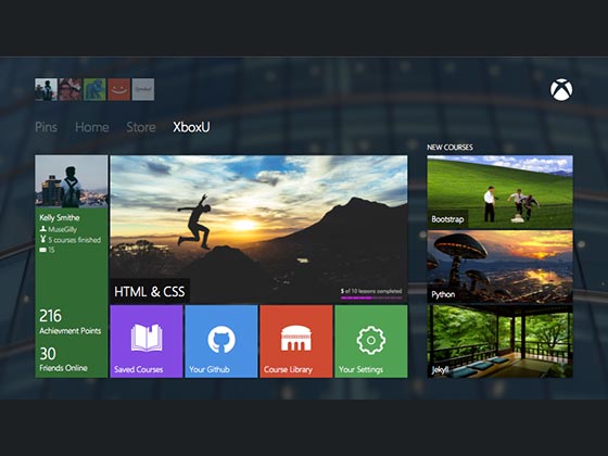 Xbox One UI16设计网精选sketch素