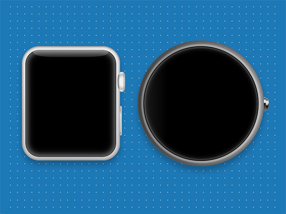 Apple Watch and Moto 360素材天下精选sketch素材
