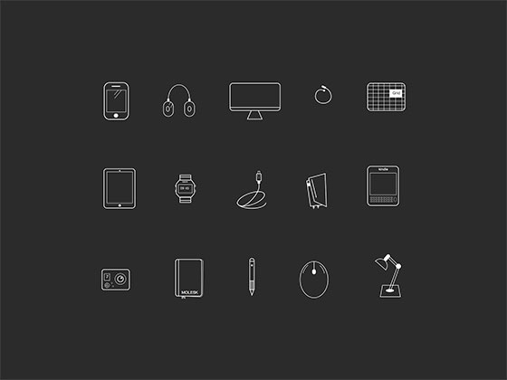 Digital Stuff Icon Set素材中国精选sketch素材