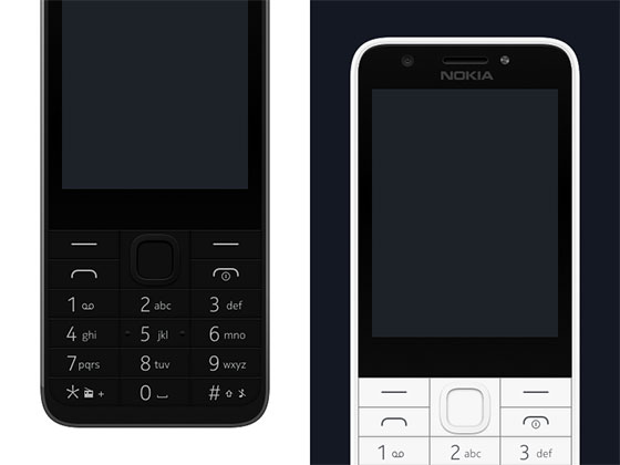 Nokia 230 模型普贤居精选sketch素材
