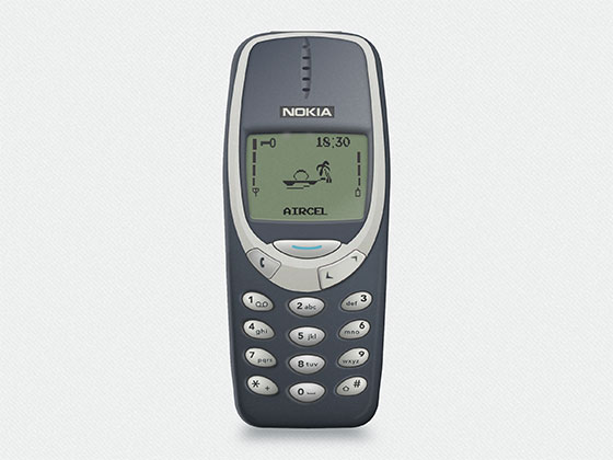 Nokia 3310 模型16素材网精选sketch素材