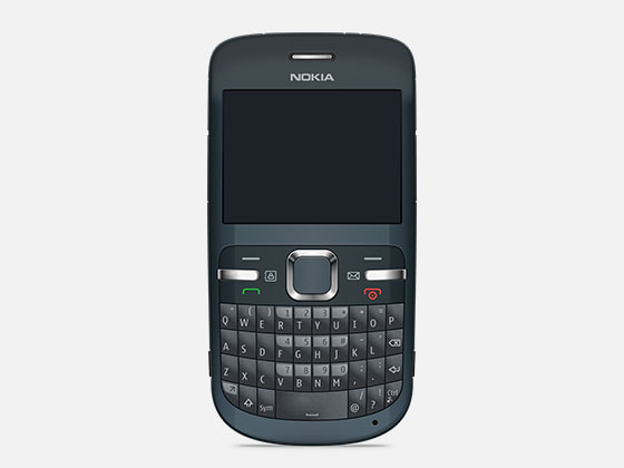 Nokia C3-00 模型素材中国精选sketch素材