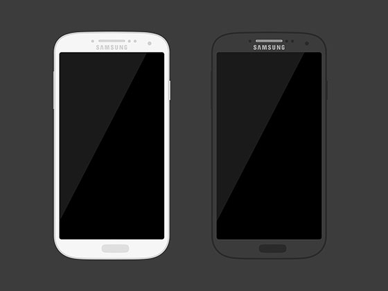 Samsung Galaxy S4 Mockups素材中国精选sketch素材