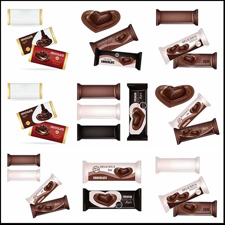 巧克力巧克力棒包装素材