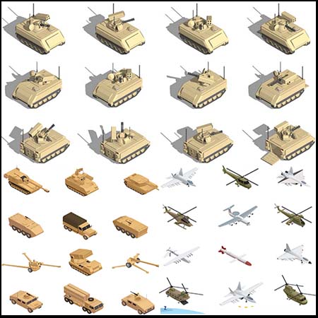 军用坦克飞机导弹汽车等16设计网矢