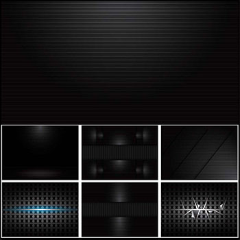 黑色拉丝和黑色格子16设计网矢量背景精选素材