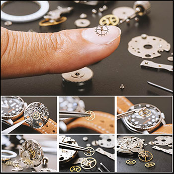 自动腕表手表维修零件JPG高清图片