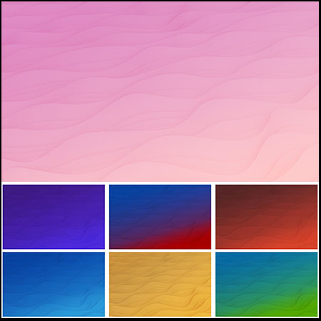 12款彩色渐变色沙丘抽象高清背景图片