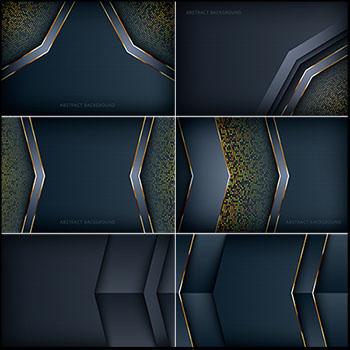 6款抽象半色调装饰16设计网矢量背景精选