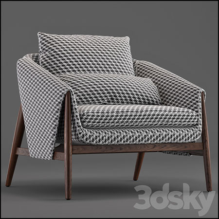 Enne-gross扶手椅3D模型16设计网精选