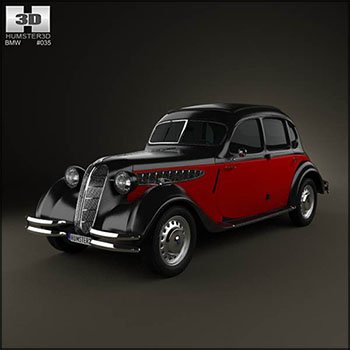 宝马BMW 326 1941 3D模型