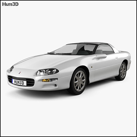 雪佛兰科迈罗双门轿车 2000汽车 3D模型16设计网精选