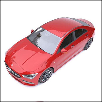梅赛德斯奔驰 CLA AMG 2020 3D模型16图库网精选
