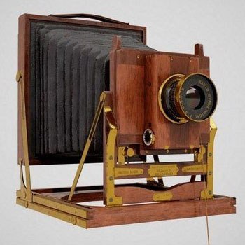 老式照相机3D模型16设计网精选