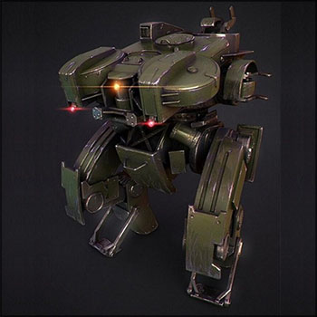 机甲战士3D模型16设计网精选