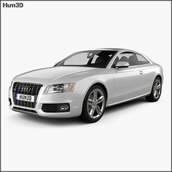 奥迪Audi S5 coupe 2010 3D模型