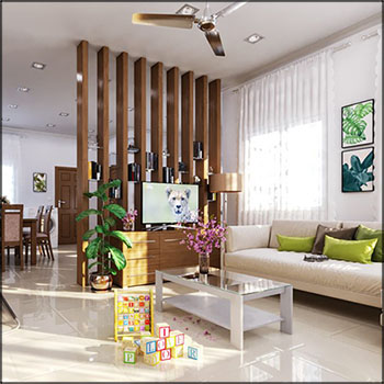 公寓厨房客厅卧室室内场景3D模型16设计网精选By TranMinhLuan