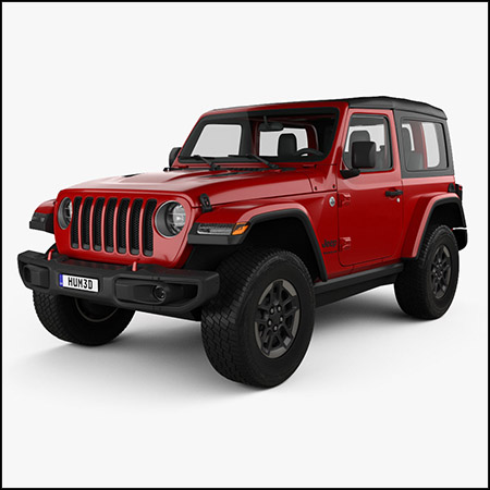 Jeep Rubicon LP吉普汽车3D模型16图库网精选