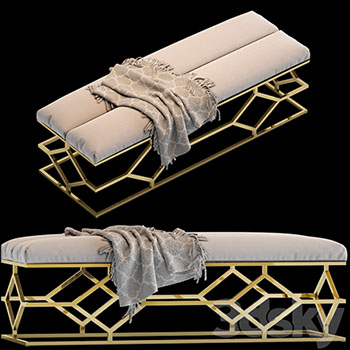长凳和架子3D模型