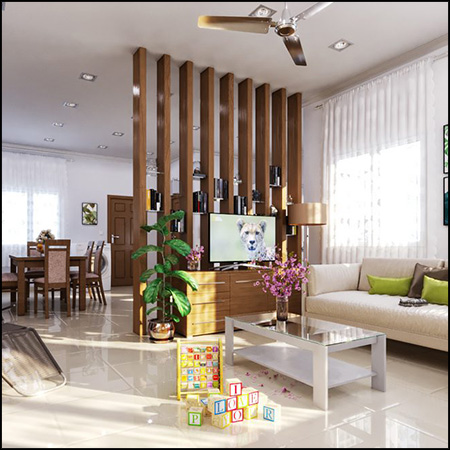 客厅卧室厨房整套室内场景3D模型16设计网精选By TranMinhLuan