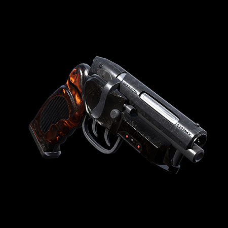 《银翼杀手》戴克的手枪3D模型16设计网精选