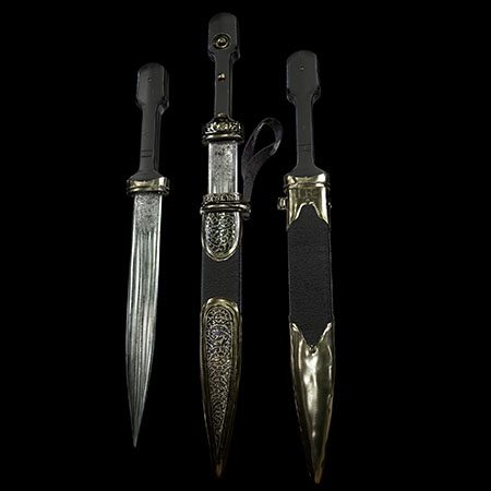 复古匕首3D模型16设计网精选