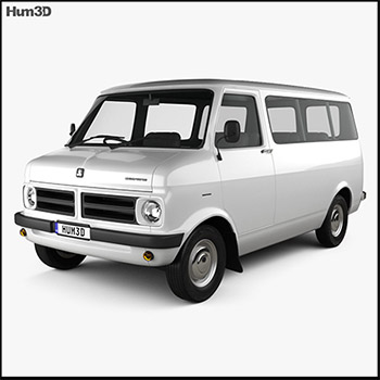 面包车Bedford CF Minibus 1969-19