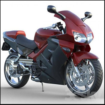 本田Honda VFR 801摩托车3D模型16设计网精选