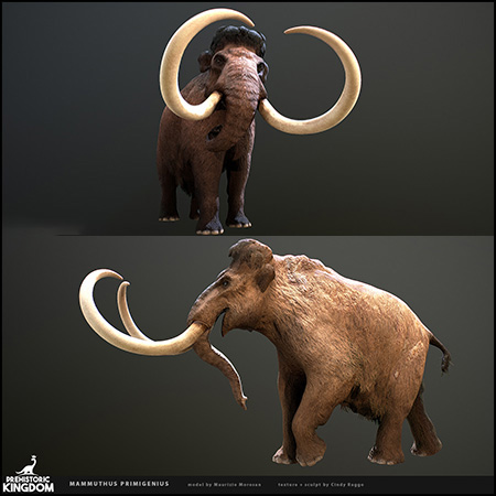 猛犸象3D模型