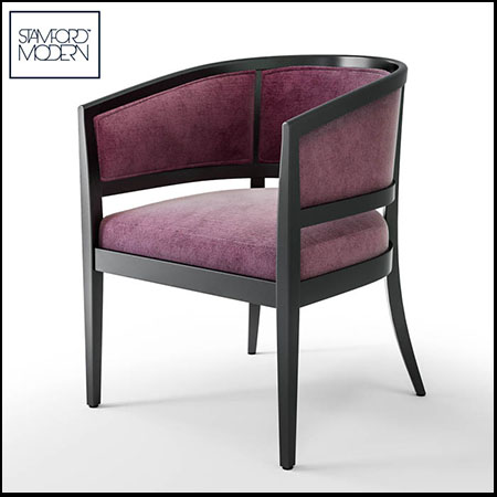 北欧古典欧式沙发椅3D模型16设计网