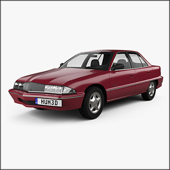 别克Skylark轿车1995 3D模型16设计网精选