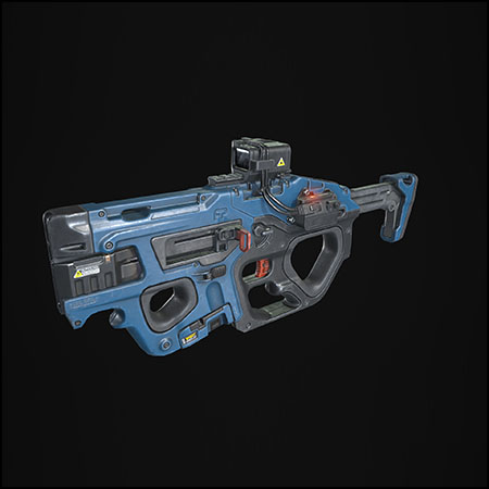 MegaVolt SMG步枪3D模型