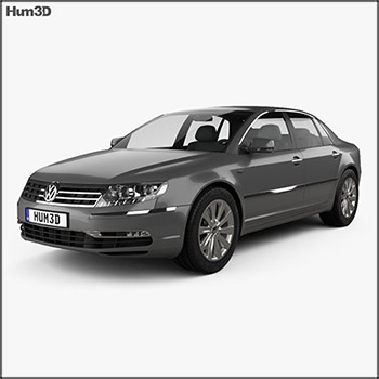 大众汽车Volkswagen Phaeton 2011 3D模型16设计网精选