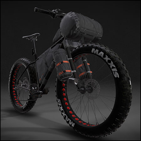 THE FAT BIKE自行车3D模型16图库网精选