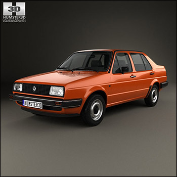 大众汽车Volkswagen Jetta 1984 3D模型16设计网精选