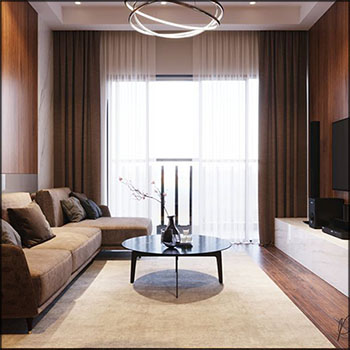 公寓室内场景和厨房场景3D模型16设计网精选